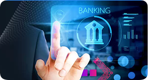 Digital banking concept